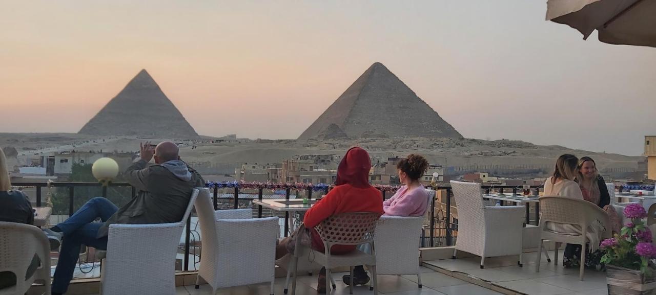Golden Pyramids view Inn Kafret el-Gabal Buitenkant foto