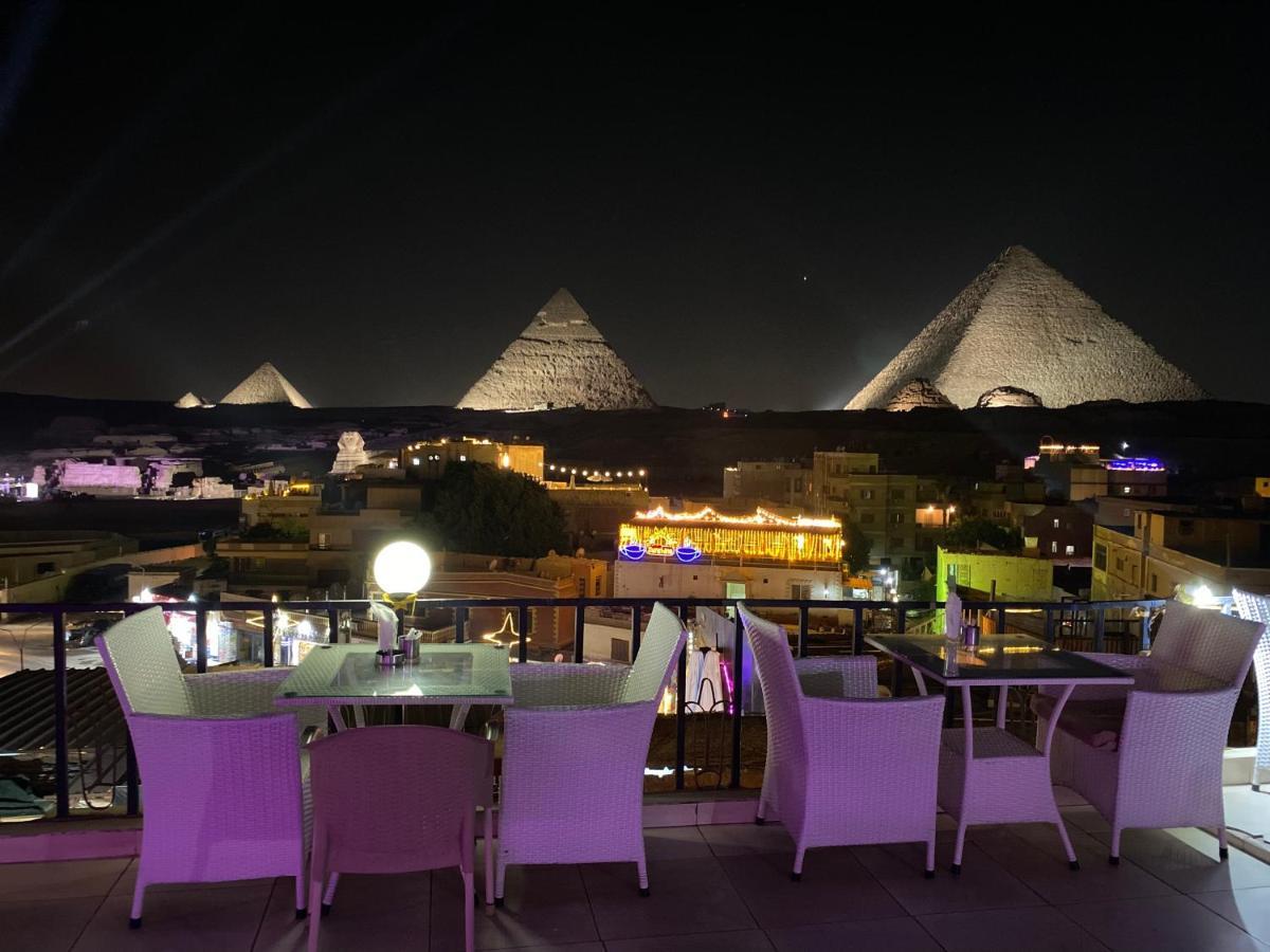 Golden Pyramids view Inn Kafret el-Gabal Buitenkant foto